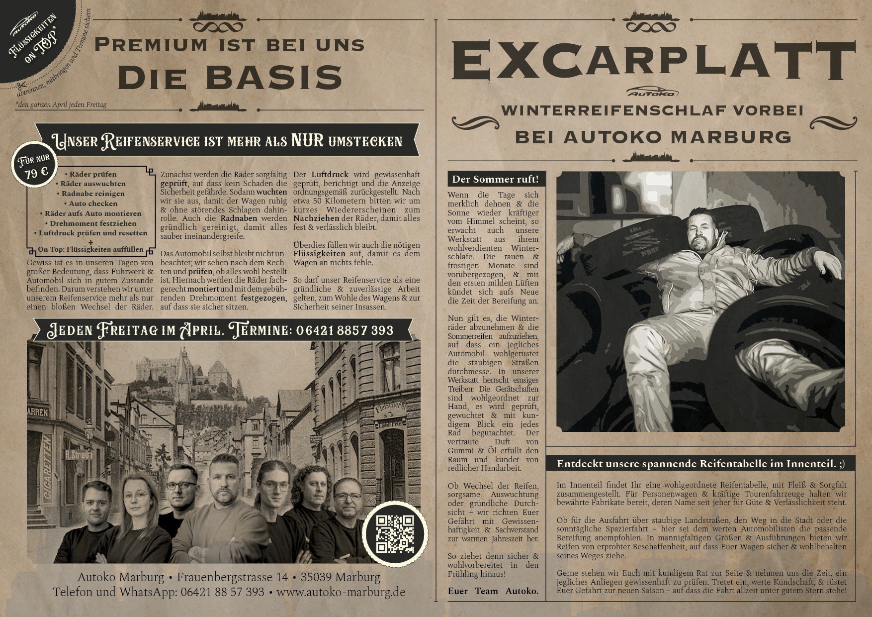 Reifenflyer Autoko Seite 1
